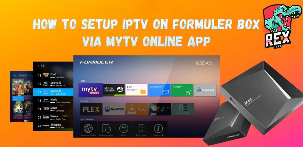 How to setup IPTV on Formuler box via MYTV Online app?